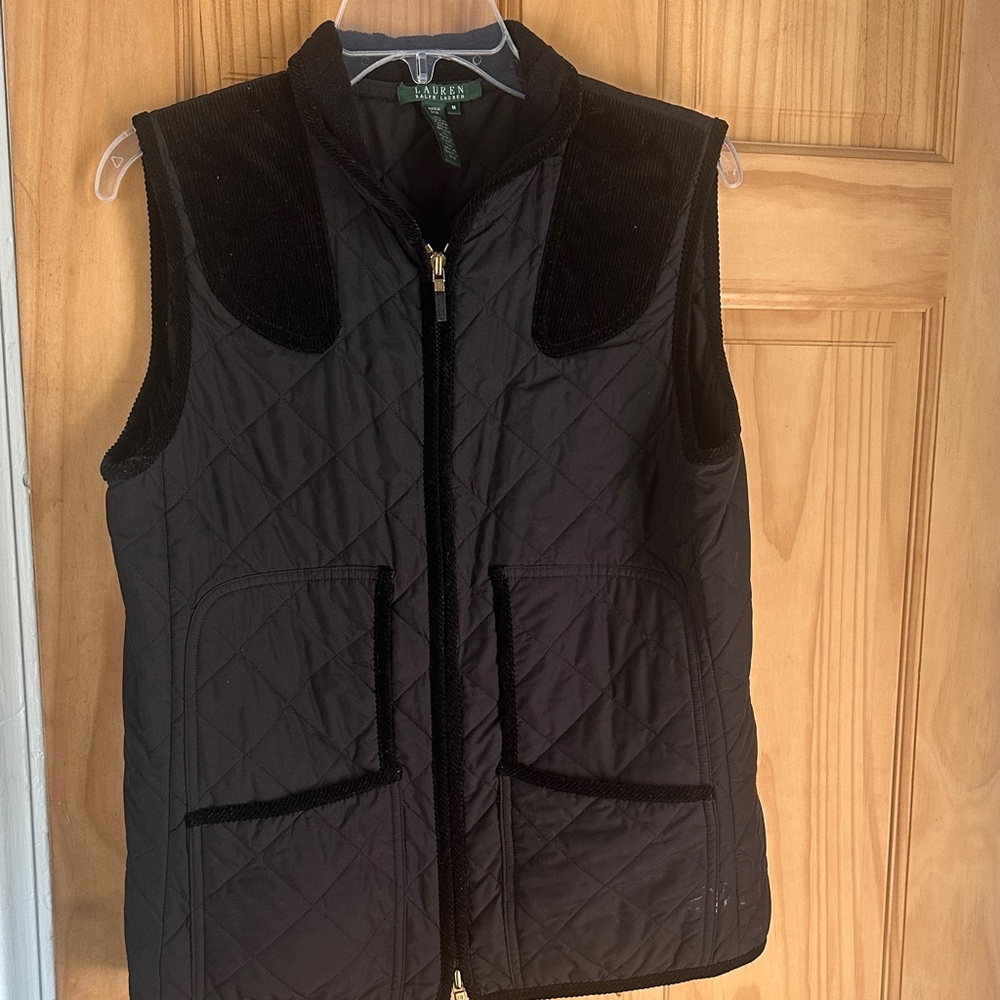 Ralph Lauren Dark Quilted Vest